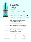 Golden Tides PMU Pigment 10ml