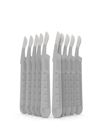 PHI DERMAPLANING SCALPELS - 10PCS