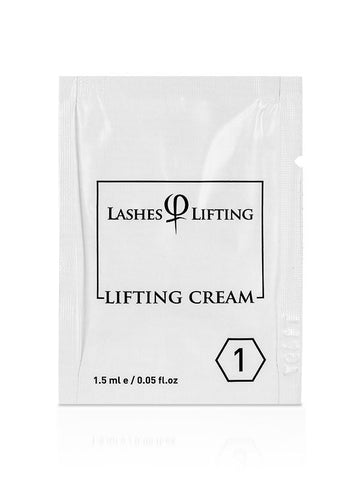 LASHES LIFTING CREAM SACHETS 1,5ML 10PCS