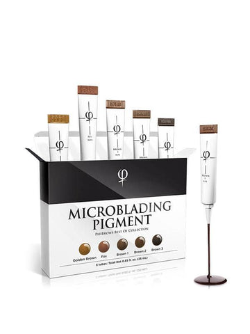 PHIBROWS MICROBLADING PIGMENT SET